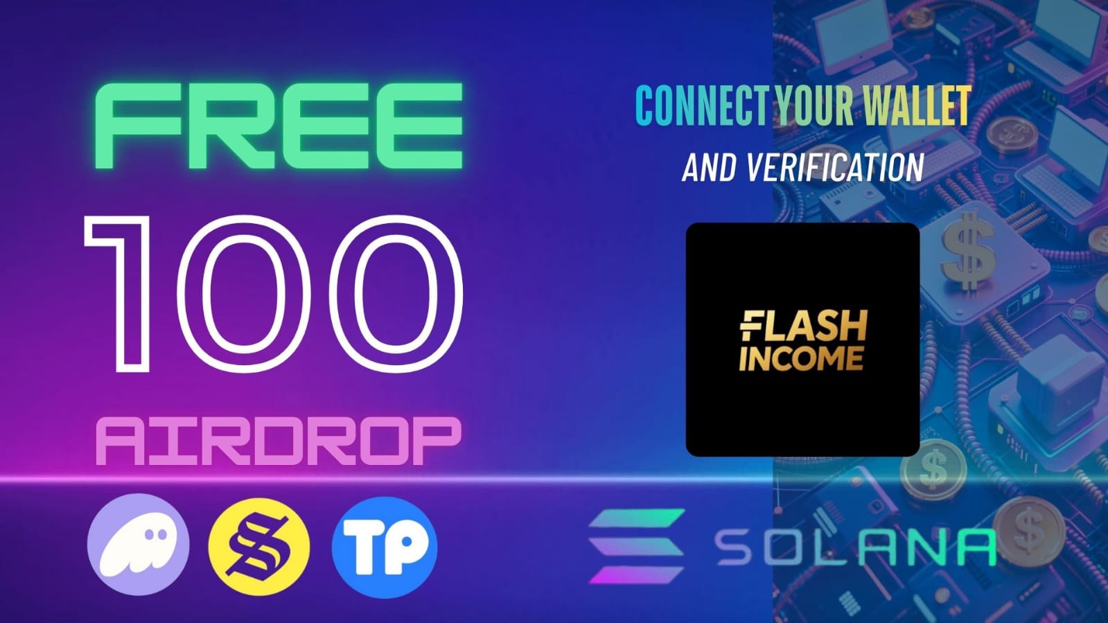 Free 100 Airdrop